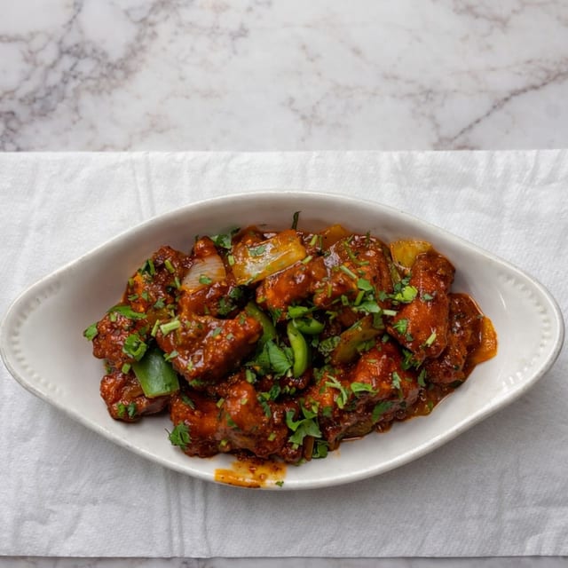 Chilli Paneer.
