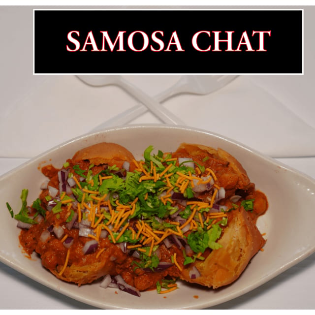 Samosa Chaat.