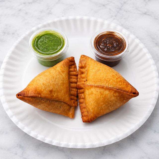 Lamb Samosa (2pc).
