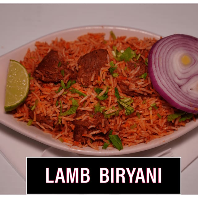 Lamb Biryani.