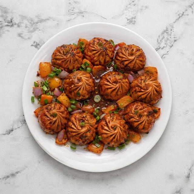 Chilli Chicken Momo (10pc).