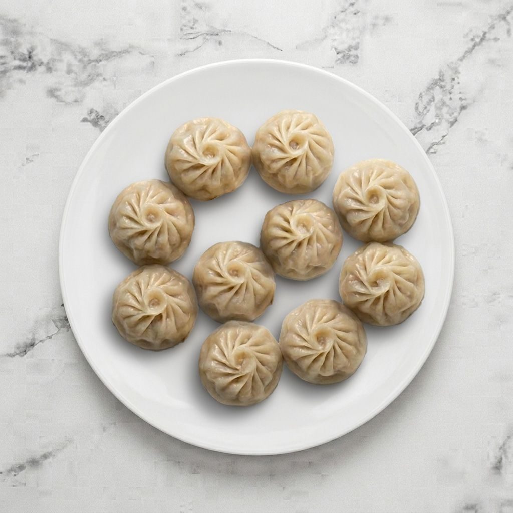 Steamed Chicken Momo (10pc).
