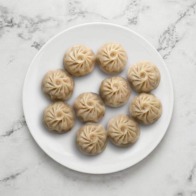 Steamed Chicken Momo (10pc).