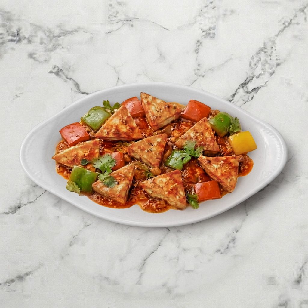 Chilli Paneer.