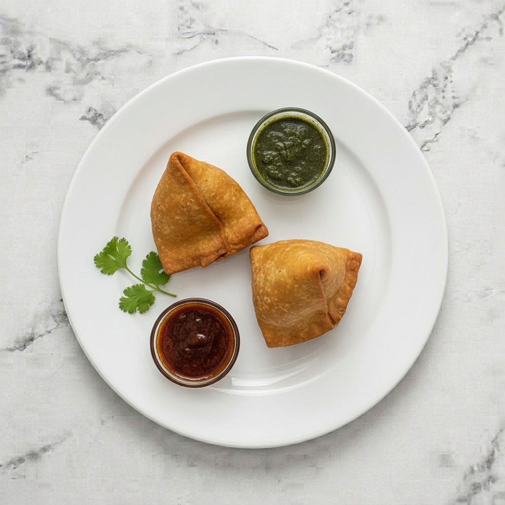 Vegetable Samosa (2pc).
