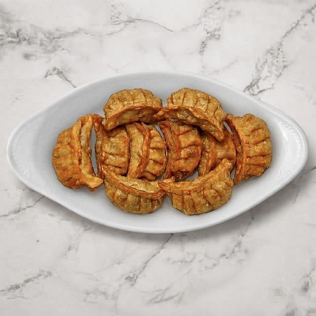 Fried Veg Momo (10pc).