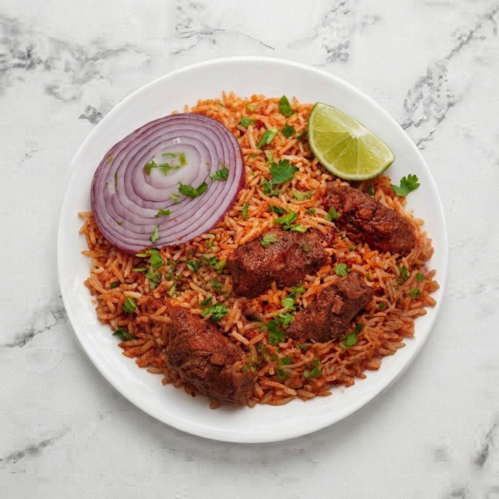 Lamb Biryani.